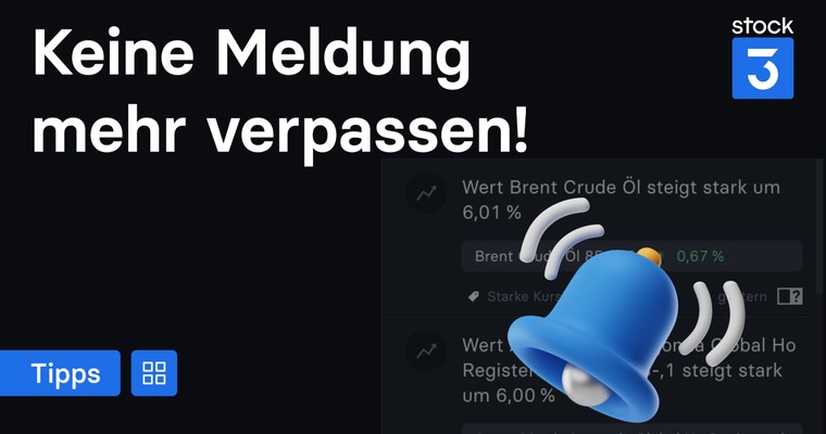 🔔 So verpasst ihr keine Meldung mehr!