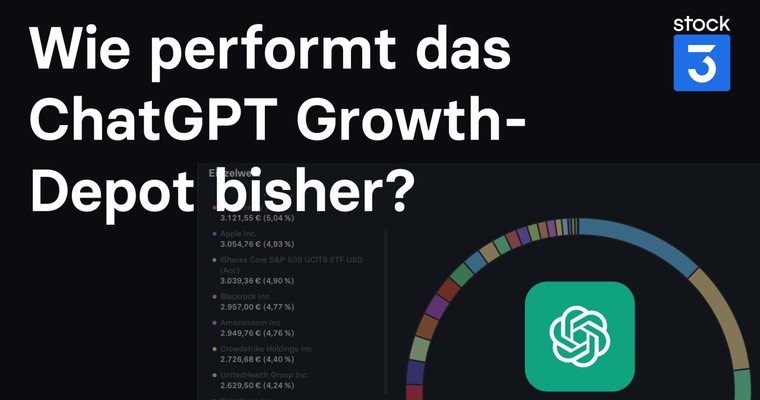 🤖 So performt das ChatGPT Growth-Depot nach 1 Monat