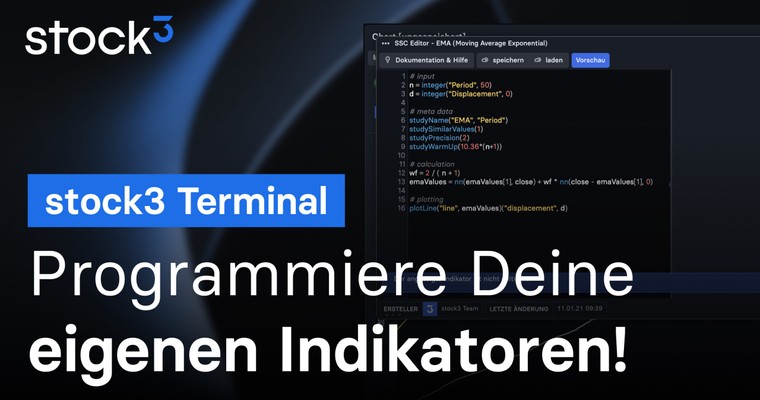"Eigene Indikatoren" für den Chart programmieren | So nutzt Du den SSC-Editor