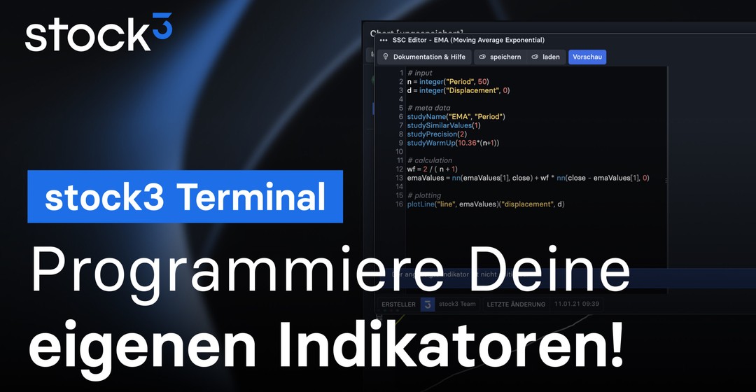 "Eigene Indikatoren" für den Chart programmieren | So nutzt Du den SSC-Editor