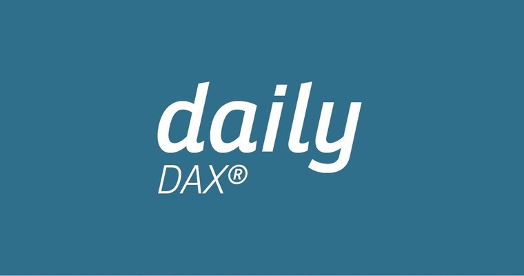 dailyDAX: DAX fällt tiefer als gestern