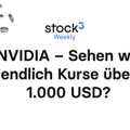 🗞 NVIDIA – Ab Donnerstag Kurse über 1.000 USD? | US-Small-Cap meldet sich zurück | ...