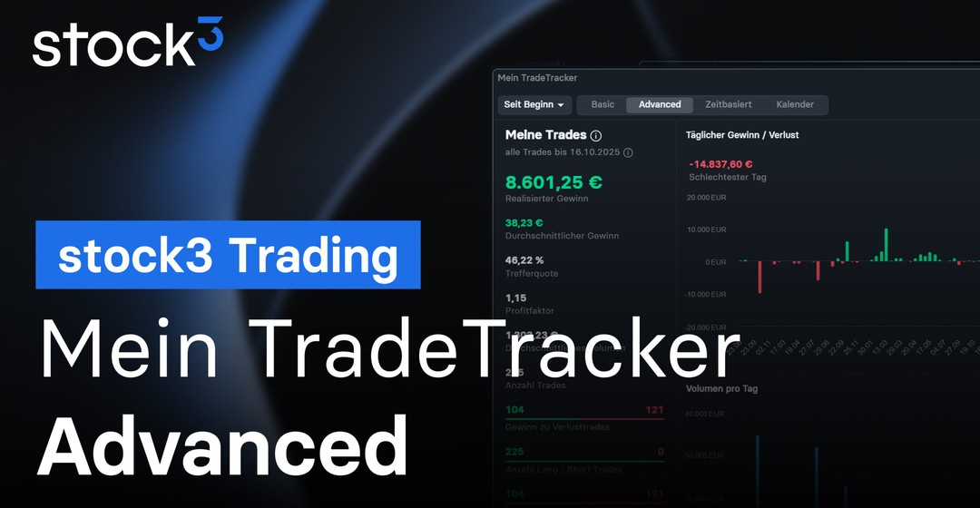 Für noch besseres Trading: Mein TradeTracker Advanced