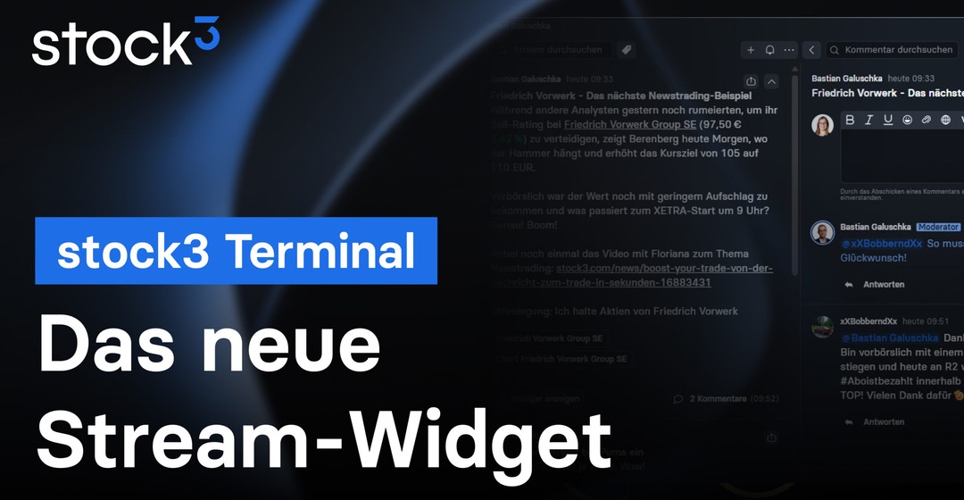 Der neue Stream kommt!