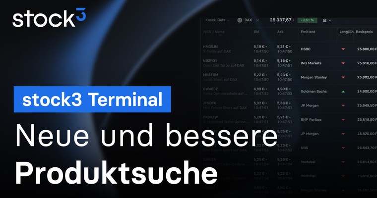 Neu: Die verbesserte Produktsuche