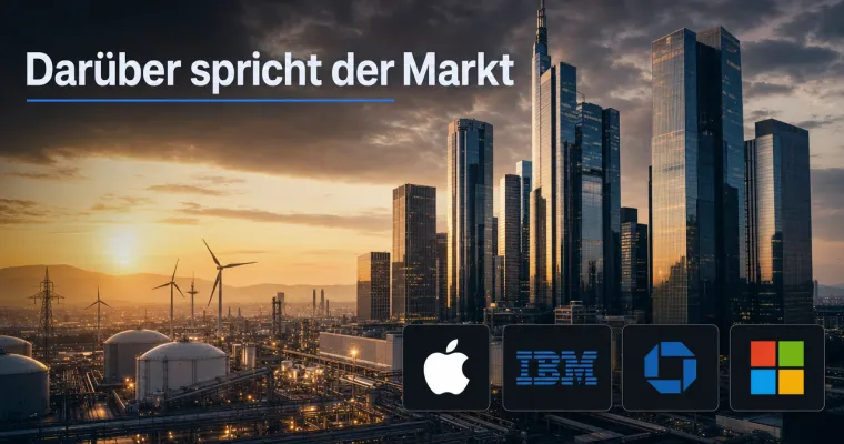 Darüber spricht der Markt: Bankensektor führt, IBM-Warnung belastet Tech