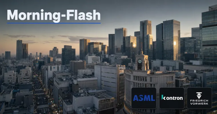 Morning-Flash: Chip-Rally treibt Asien, DAX-Future stagniert