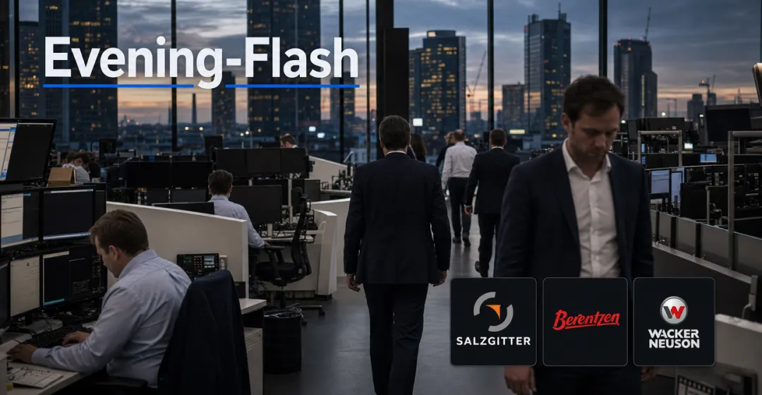 Evening-Flash: Ölpreis springt nach Golf-Attacken – DAX bleibt stabil