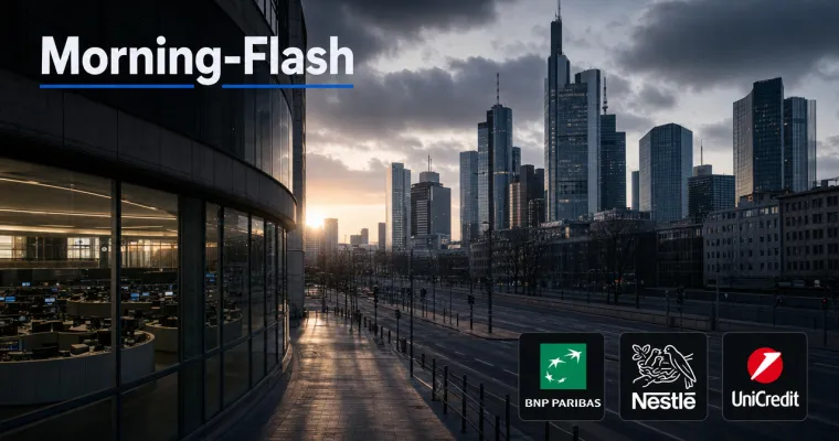 Morning-Flash: KOSPI springt 4 % – EZB-Entscheid im Blick
