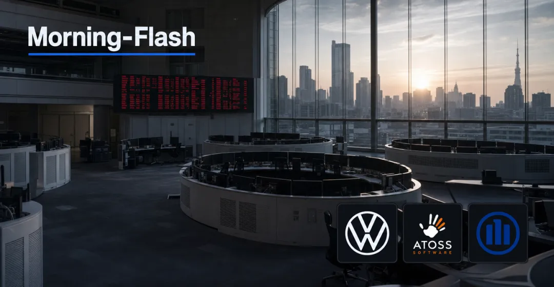 Morning-Flash: Neue US-Zölle treffen Asien – KOSPI bricht 4,74 % ein