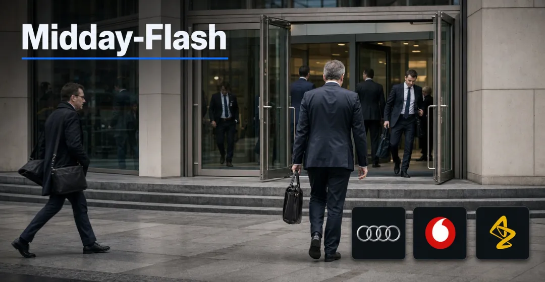 Midday-Flash: DAX springt über 25.400 – Ölpreis bricht ein