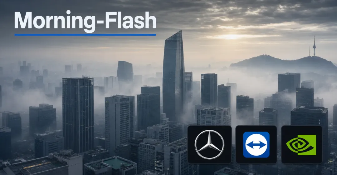 Morning-Flash: Chip-Ausverkauf in Asien – KOSPI bricht 10,5 Prozent ein