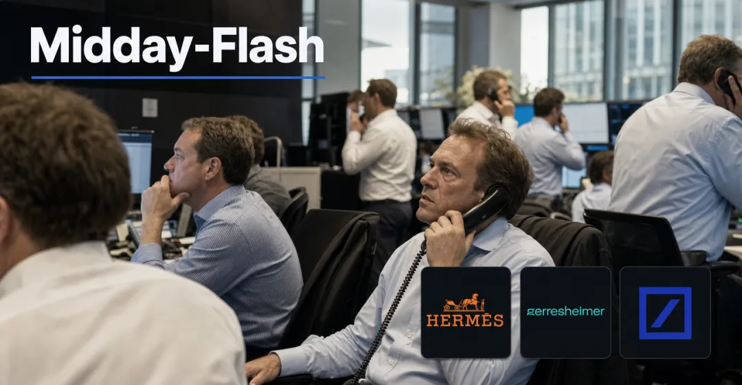 Midday-Flash: Ölpreis springt fast 4 % – DAX gibt nach