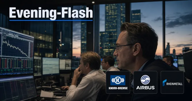 Evening-Flash: Ölpreis springt wegen Iran-Sorgen – Nasdaq 100 rutscht ab