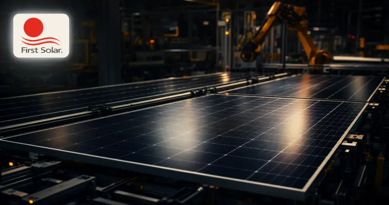FIRST SOLAR: Umsatz sinkt – doch die Marge springt auf Rekordniveau