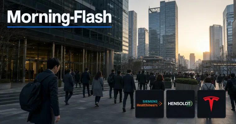Morning-Flash: KOSPI springt 17,5 % – KI-Erholung erfasst Asien