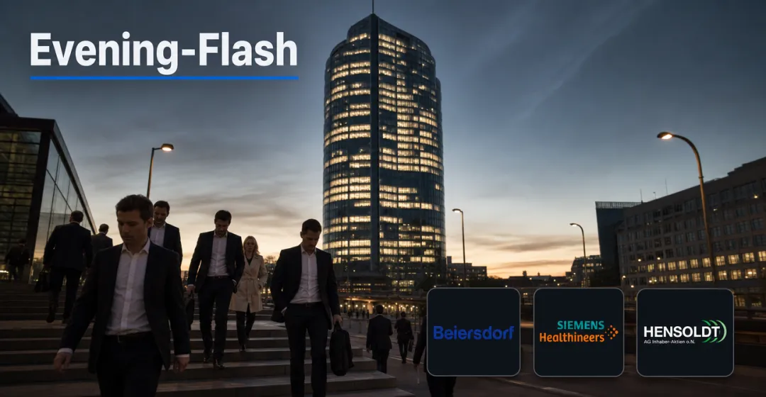 Evening-Flash: Ölpreis sinkt deutlich – DAX klettert über 26.000 Punkte