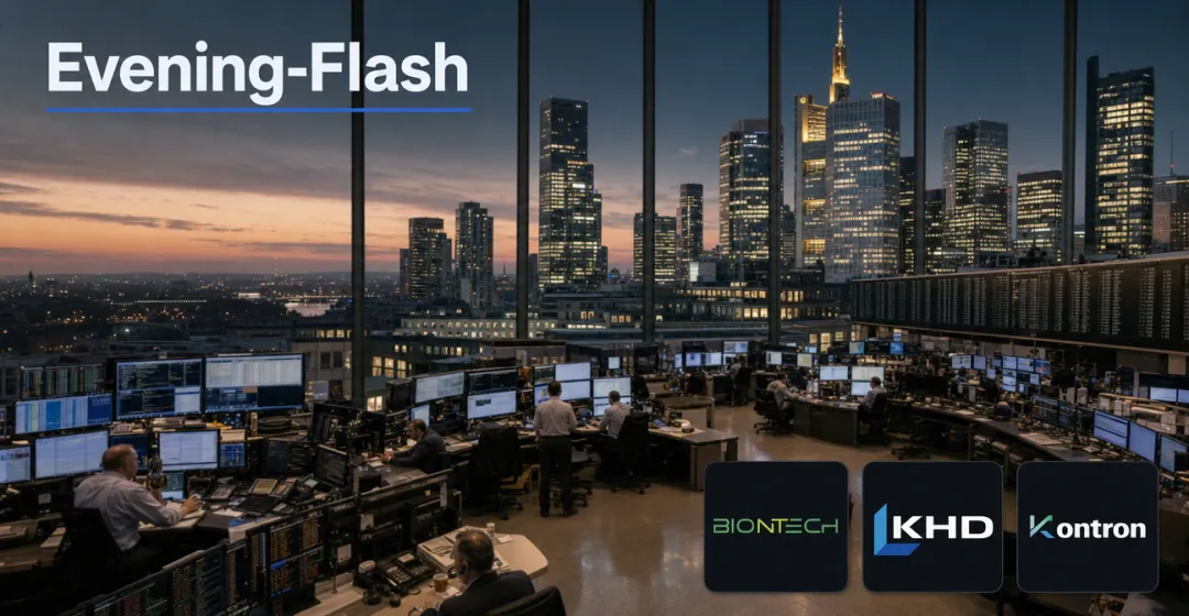 Evening-Flash: Ölpreis fällt 5 % – Nasdaq springt 2,7 %