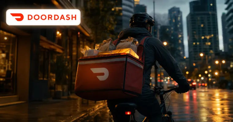 Teaserbild von DOORDASH angeblich vor Übernahme von INSTACART