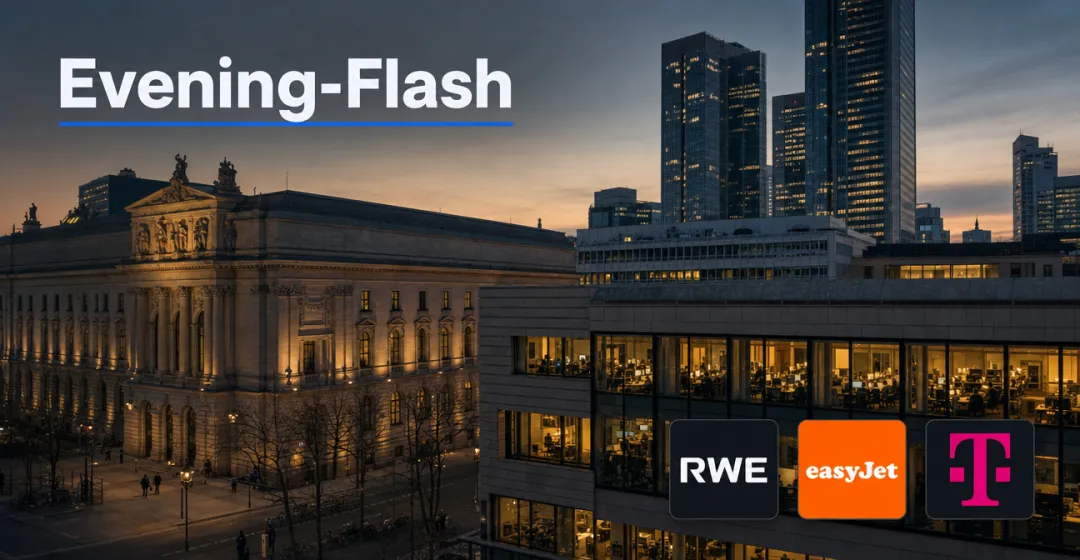 Evening-Flash: Ölpreis springt 4 % – DAX hält sich knapp im Plus