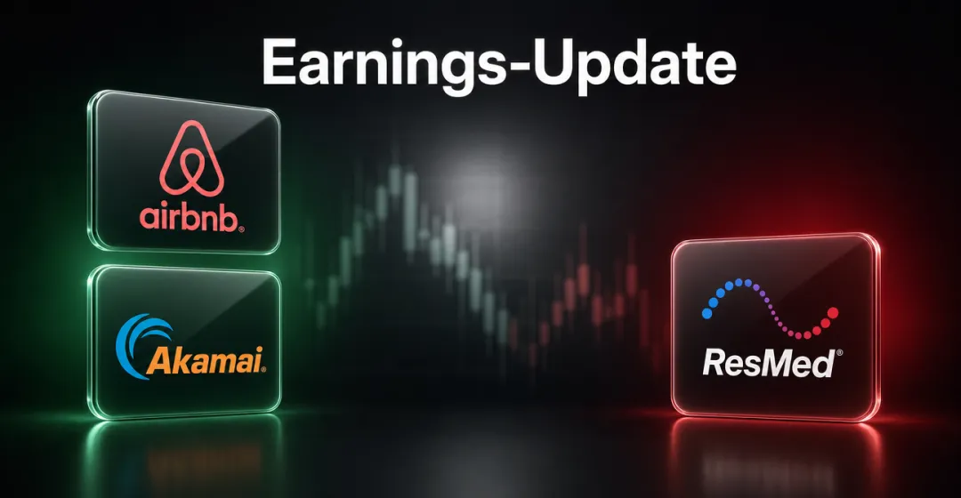 Earnings-Update: Airbnb und Akamai übertreffen Erwartungen – doch Margen geraten unter Dr…