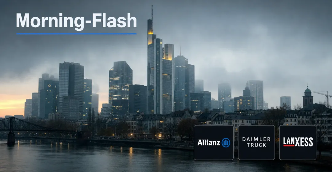 Morning-Flash: Zahlenflut vor US-Arbeitsmarkt – DAX-Future tritt auf der Stelle