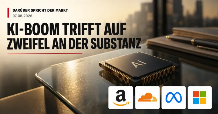 Darüber spricht der Markt: KI-Boom trifft auf Zweifel an der Substanz