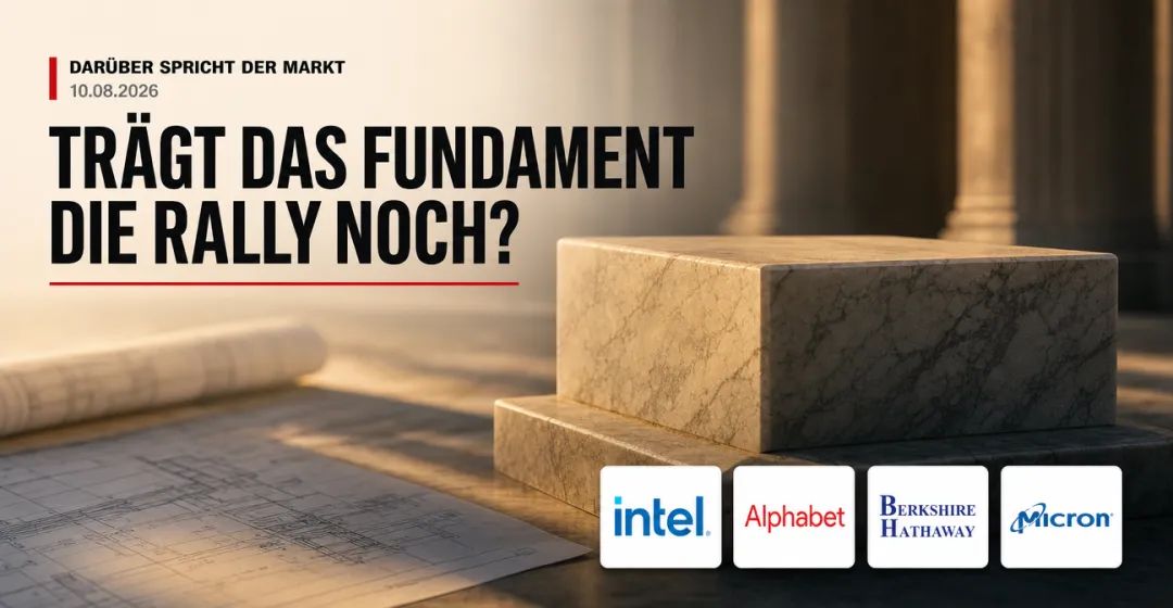 Darüber spricht der Markt: Trägt das Fundament die Rally noch?