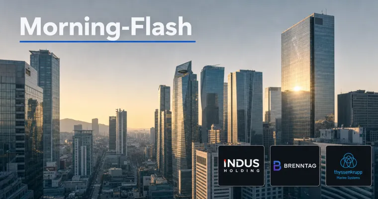 Morning-Flash: KOSPI springt 3,8 % – US-Inflationsdaten im Blick