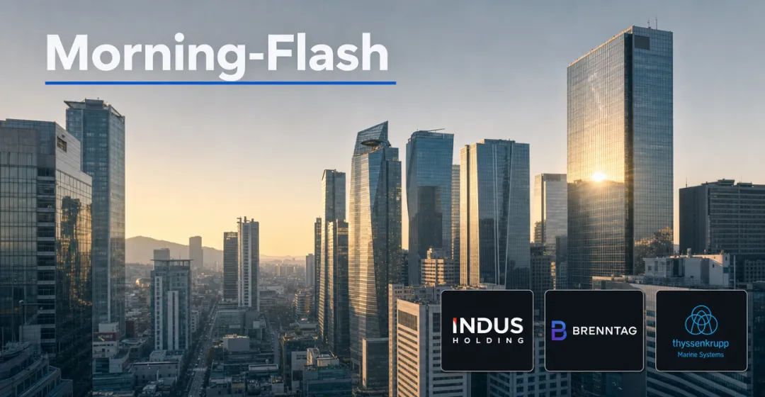 Morning-Flash: KOSPI springt 3,8 % – US-Inflationsdaten im Blick
