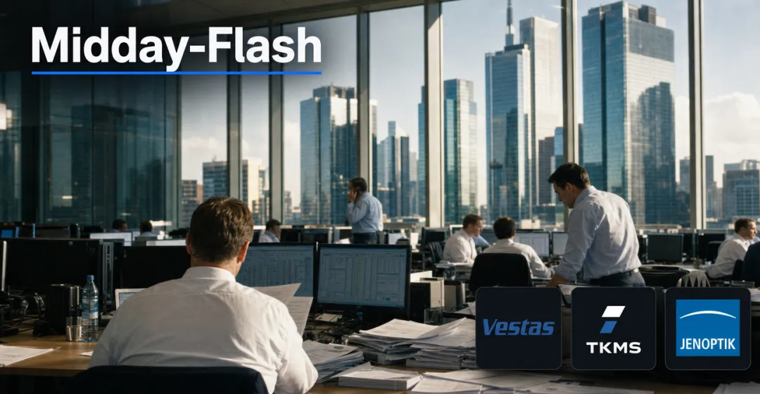 Midday-Flash: Prognose-Welle treibt DAX über 26.500 Punkte