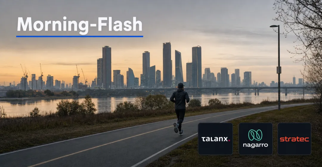 Morning-Flash: KOSPI springt 2 Prozent – Europa startet verhalten