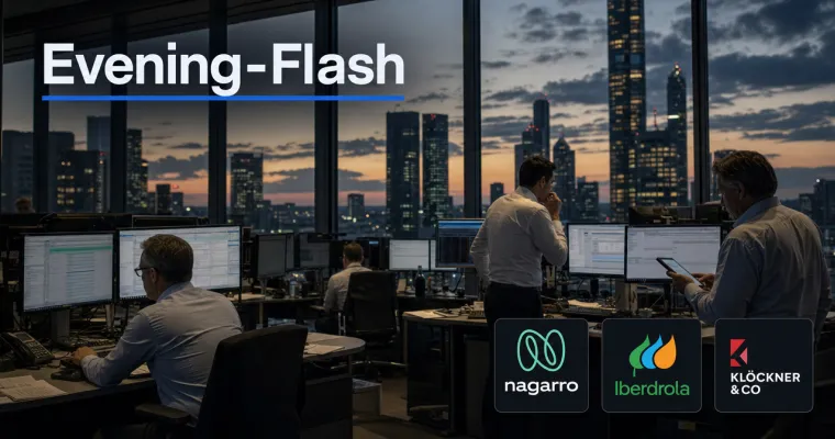 Evening-Flash: DAX hält sich im Plus – Ölpreis zieht an