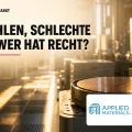 Darüber spricht der Markt: Gute Zahlen, schlechte Kurse – wer hat recht?
