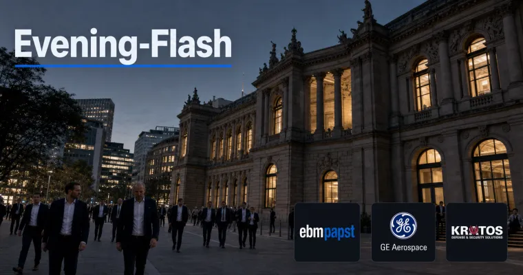 Evening-Flash: DAX gibt nach – Rüstungsaufträge im Fokus