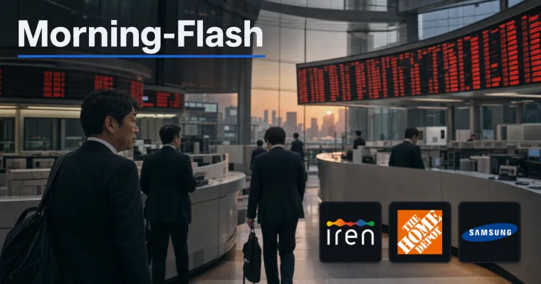 Morning-Flash: Japans Renditen auf Hoch seit 1996 – Asiens Börsen fallen
