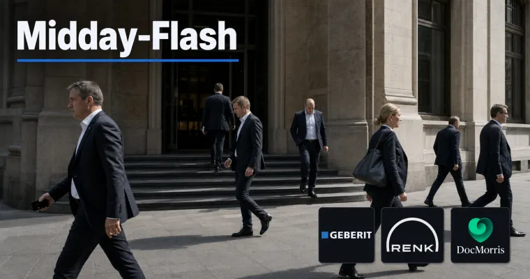 Midday-Flash: Inflation zieht an – DAX hält sich knapp behauptet