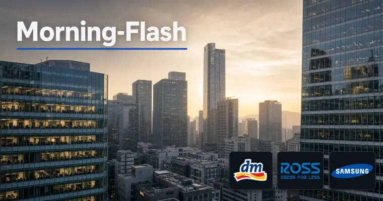 Morning-Flash: KOSPI springt 5,5 Prozent – Chipwerte treiben Asien
