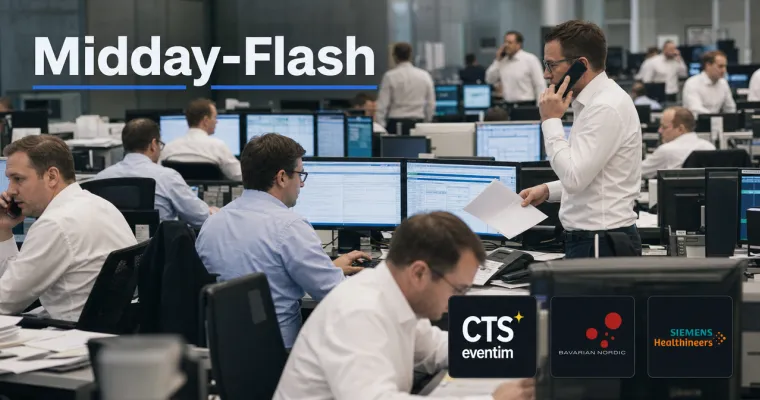 Midday-Flash: Starke Industrie-PMIs – DAX klettert über 26.000 Punkte