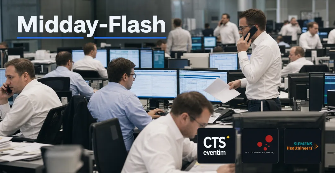 Midday-Flash: Starke Industrie-PMIs – DAX klettert über 26.000 Punkte