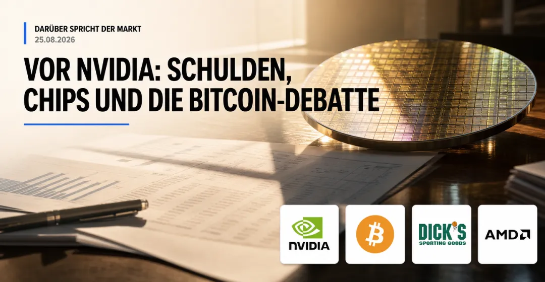 Darüber spricht der Markt: Vor Nvidia: Schulden, Chips und die Bitcoin-Debatte