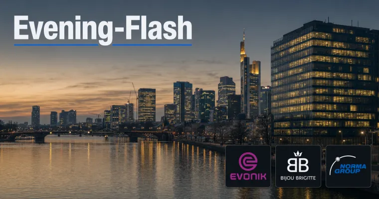 Evening-Flash: KI-Zahlen beflügeln Tech-Werte – DAX legt moderat zu