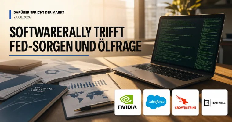 Darüber spricht der Markt: Softwarerally trifft Fed-Sorgen und Ölfrage