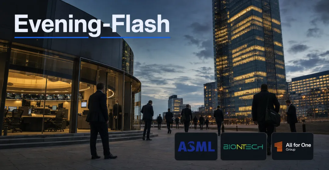 Evening-Flash: DAX auf Rekordhoch – Warsh-Rede belastet Gold und Bitcoin