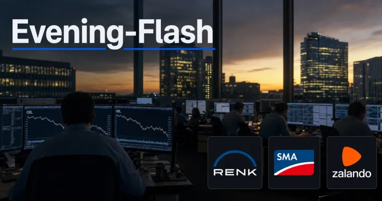 Teaserbild von Evening-Flash: Iran-Eskalation treibt Ölpreis – DAX rutscht ab