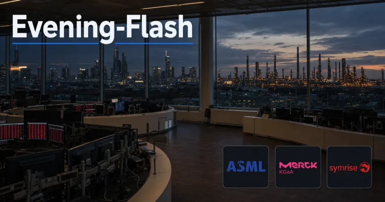 Teaserbild von Evening-Flash: Ölpreis zieht an – DAX rutscht unter 26.000-Punkte-Marke
