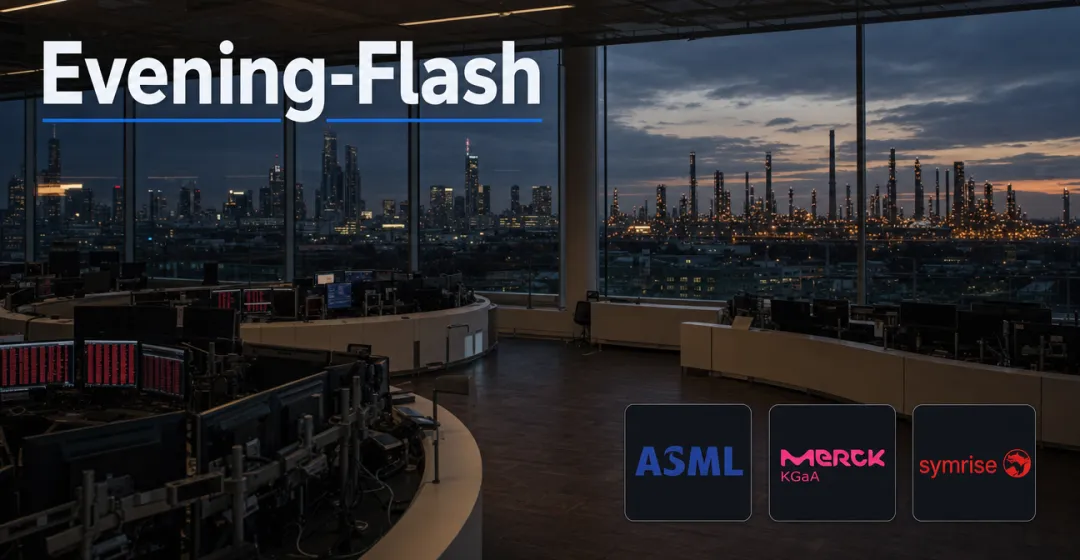 Teaserbild von Evening-Flash: Ölpreis zieht an – DAX rutscht unter 26.000-Punkte-Marke