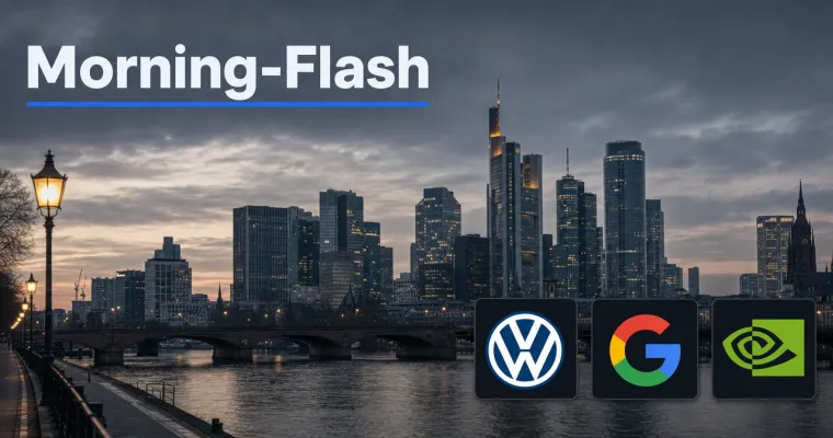 Teaserbild von Morning-Flash: Ölpreis zieht an, Asien bricht ein – DAX-Future hält sich im Plus