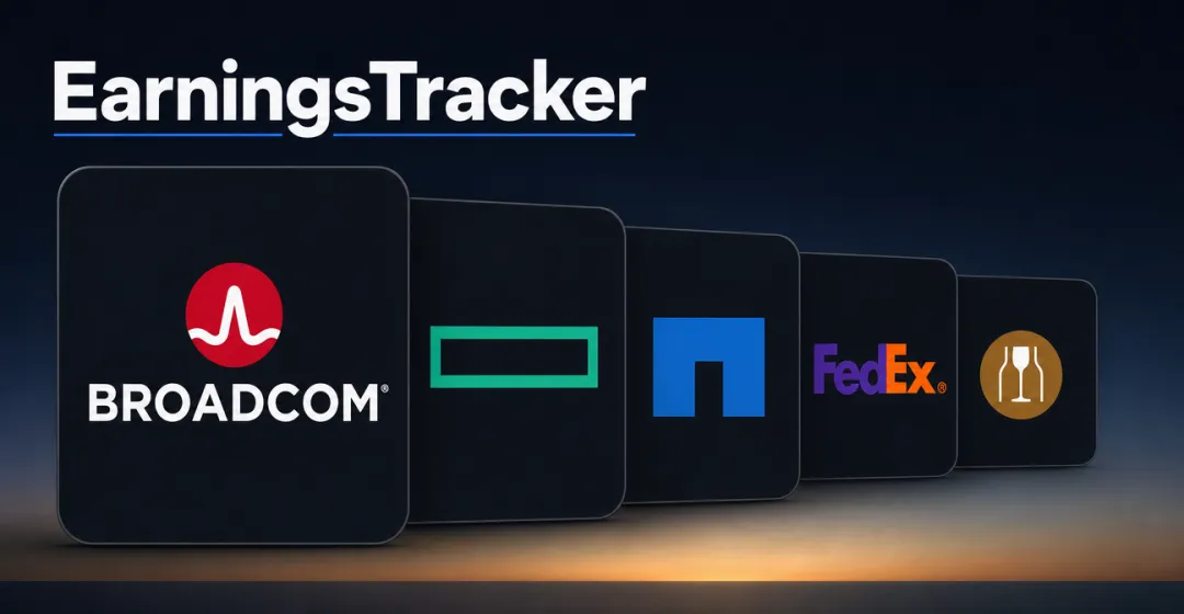 Teaserbild von EarningsTracker: Broadcom, HPE und Brown-Forman im Fokus