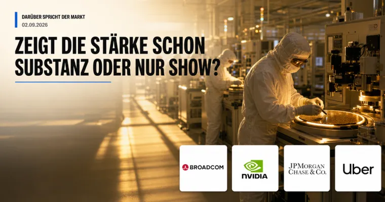 Teaserbild von Darüber spricht der Markt: Zeigt die Stärke schon Substanz oder nur Show?